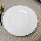 Белая закусочная тарелка Luminarc Cadix 195 мм (Н4129)