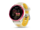 Смарт-годинник Garmin Forerunner 570 42mm Raspberry Aluminum w. Translucent Bone/Mango Band (010-02970-02/42)