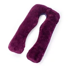 Подушка для беременных и отдыха U-образная MirSon № 8023 Velvet Line "Primula" EcoSilk 140x75x20 см (2200006178552)