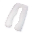 Подушка для беременных и отдыха U-образная MirSon № 8033 Eco Line "White-Creamy" EcoSilk 140x75x20 см (2200006185086)