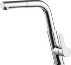 Смеситель-кран кухонный Deante Silia BQS_073M с выдвижным изливом