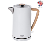 Чайник Adler AD 1347 white, 1.7L, 2200 Вт