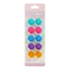 Магниты для доски BuroMax "Pastel" 20 мм 10 шт 5 цветов (BM.0035)