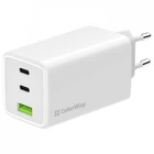Зарядное устройство ColorWay C101B GaN Mini 100W PD PPS 2xUSB-C + USB-A white (CW-CHS061PD-WT) (259327)