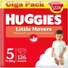Підгузки Huggies Little Movers Box розмір 5 (11-25 кг), 126 шт