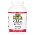 Кальций цитрат 350 мг Natural Factors 90 таблеток