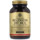 Селен (Селенометіонін) Selenium Yeast-Free Solgar 200 мкг 250 таблеток