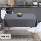 Скатерть Aquastop водоотталкивающая 150x220 Dark Gray велика