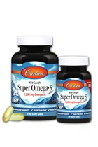 Супер Омега-3, Gems, Carlson, 100+30 желатиновых капсул