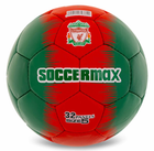 Мяч футбольный №5 PU Гриппи сшит вручную SOCCERMAX LIVERPOOL FB-0047-822