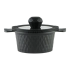 Каструля PEPPER BLACK ICE PEPPER 1,5л 16х8,5 см чорна