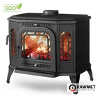 Піч камін чавунна KAWMET P7 (10.5 kW) LB ECO дверцята з лівого боку