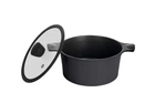 Кастрюля Ringel Zitrone Black 4,2л d24 см h12 см антипригарное покрытие (2108-24/1Black RG)