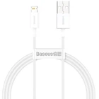 Кабель Baseus Superior Series Fast Charging Data Cable USB to iP 2.4A 2m White (CALYS-C02)