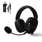 Беспроводные игровые наушники Attack Shark L80 Pro Black, ультралёгкие, трёхрежимные (Bluetooth 5.3 / 2.4 ГГц / USB), 40 мм динамики, до 50 часов автономной работы