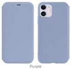 Чохол Hoco Colorful series liquid silicone для Phone11 Purple