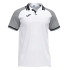 Поло бело-черное ESSENTIAL II 101509.201 Joma S
