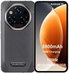 Мобільний захищений смартфон Oukitel WP210 (12+512Gb, АКБ 8800 мАг) Black