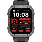 Смарт-годинник Blackview W60 2,01" 900mAh цинковий сплав + сталь Black (6931548317715)