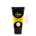 Акригель для наращивания ногтей YouPOSH Acry Gel 15 мл № 3 Пудровый