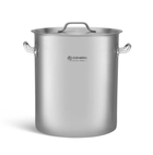 Велика висока каструля Edenberg EB-3773 з кришкою 20 л з нержавіючої сталі