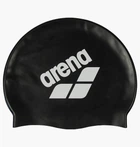 Шапка для плавания Arena Big Logo Cap Black ONE SIZE Чорний 009276-206