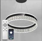 Світильник світлодіодний підвісний LUMINARIA CARINA 90W R BLACK/CLEAR 500/1200 APP 220V IP20 з пультом ДУ
