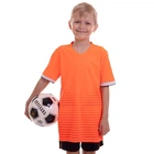 Форма футбольна дитяча Zelart 1908B розмір 26 ріст 130-140см Orange-Black
