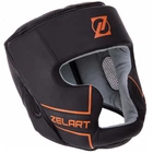 Шолом боксерський шкіряний з повним захистом Zelart Heroe 3151