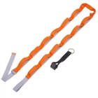 Лента для растяжки Record Stretch Strap 1796 14 петель Grey-Orange