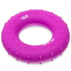 Еспандер кистьовий силіконовий кільце Zelart Jello My Fit 1787 навантаження 10LB Violet
