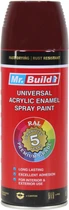 Краска аэрозольная (Mr.Build) Темно-вишневый 400мл. (RAL 3005) Mr.B 12_3005