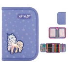 Пенал наповнений з олівцями 1 відділення 2 отвороти Kite Studio Pets LP25-622H