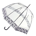 Парасолька-тростина жіноча Fulton Birdcage-2 Luxe L866 Photo Rose (Розы)
