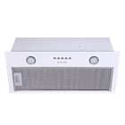 Кухонная вытяжка полновстраиваемая Perfelli BI 6512 A 1000 W LED, белая мощная встраиваемая в шкаф, 60 см