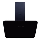 Черная декоративная сенсорная наклонная кухонная вытяжка WEILOR WDS 62301 R BL 1000 LED, с пультом ДУ