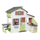 Игровой Домик для друзей Smoby Life c летней кухней, чердаком, дверным звонком и столом (7600810207)