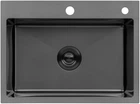 Кухонная мойка KRONER (KRP) PVD Schwarze-5843HM D3.0-1.0T215