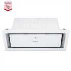 Мощная кухонная вытяжка Perfelli BISP 7673 WH 1000 LED Strip, белая сенсорная, встраиваемая в шкаф, 75 см