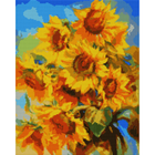 Алмазна мозаїка Яскраві соняшники, 40*50см на підрамнику SANTI (954524)