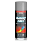 Краска в баллончиках акриловая глянцевая 400мл Hobby Lack Серебристая