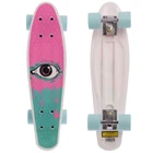 Скейт Пенни Борд Penny My Go Board Eye 13-2 с глазом Pink-Mint