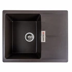 Гранитная мойка для кухни VALESO 6250 ZIRKONE матовая Темная скала (SP000047523)