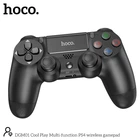 Ігровий контролер HOCO Cool Play Multi-function PS4 бездротовий gamepad DGM01 |6 axis Gyroscope| Колір black