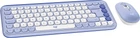 Комплект (клавиатура, мышь) Logitech POP Icon Combo Liliac (920-013078)