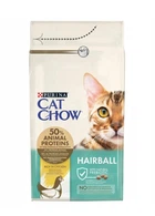 Сухой корм для кошек Purina Cat Chow Hairball против образования волосяных шариков с курицей