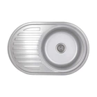 Кухонна мийка Brinex 7750 0,8 мм Satin (BRIN7750SAT08)