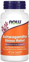 Натуральна добавка NOW Foods Ashwagandha Stress Relief капсулы