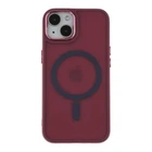 Чохол TPU+PC Space Magnetic Color with Magsafe для iPhone 14 Колір Bordo