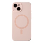 Чохол Glow Silicone Case Full Camera with Magsafe для iPhone 13 Колір Pink